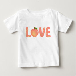 De Bebé Cute Peach LOVE Camiseta para Niños