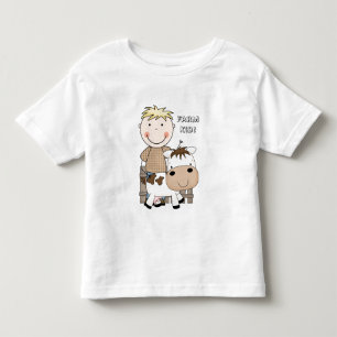 De Bebé ¡Diversión del país! Cultive la camiseta del ni