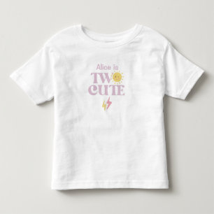 De Bebé Dos Lindas – Camiseta para el 2do Cumpleaños para