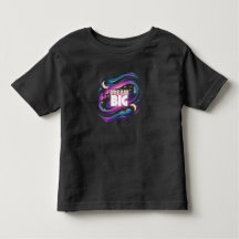 Dream Big - Camiseta Cósmica Galaxy para niños