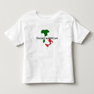 De Bebé El americano italiano Italia embroma la camiseta