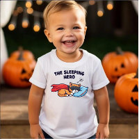 El héroe durmiente", una pequeña camiseta del gato