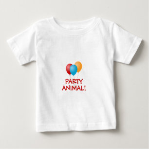 De Bebé El JUERGUISTA hincha la camiseta infantil