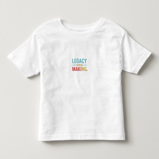 De Bebé El legado en proceso" camiseta (Anverso)