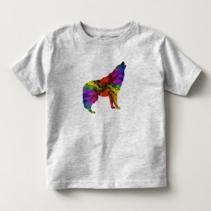 De Bebé El lobo del grito embroma la camiseta