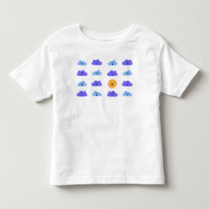 De Bebé El sol saldrá - Nubes y camiseta solar