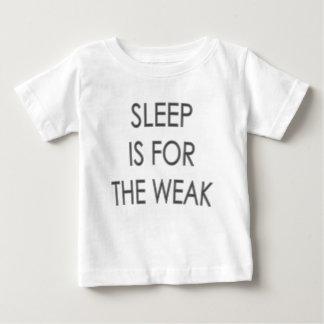 De Bebé El sueño está para la camiseta linda débil del