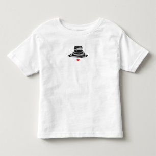 De Bebé Elegancia Misteriosa - Camiseta Mujer con Sombrero