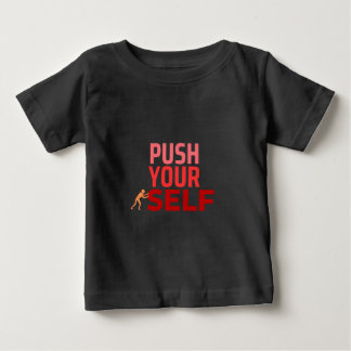 De Bebé Empujar tu auto camiseta
