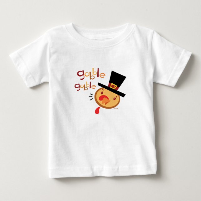 De Bebé Engulla engullen la camiseta (Anverso)