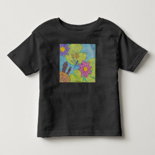 De Bebé Escena del estanque (vívida) - Camiseta para niños