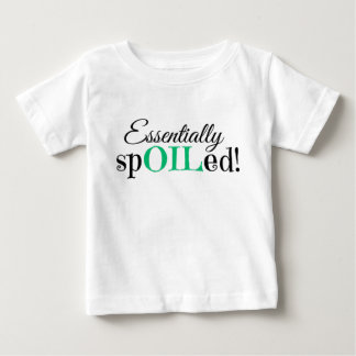 De Bebé ¡Esencialmente estropeado! Camiseta infantil