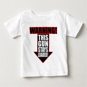 De Bebé Este arma permanece la camiseta cargada