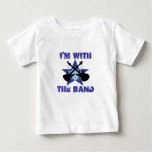 De Bebé "Estoy con la banda" camiseta