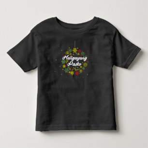 De Bebé Filipinas Navidad Feliz Navidad Niño Camiseta