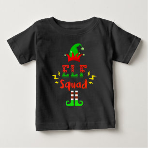 De Bebé FUNNY ELF SQUAD - Camiseta DIVERTIDA POR LOS NAVID