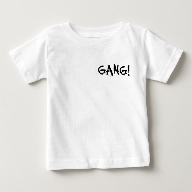 De Bebé ¡GANG! Camiseta BABY (Anverso)