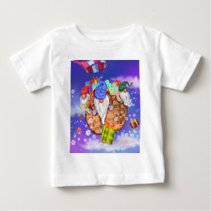 De Bebé Gnomes, Navidades felices, regala camiseta para be