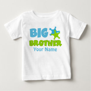 De Bebé Gran Hermano Estrella Personalizada Camiseta