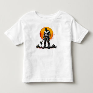 De Bebé guerrero bárbaro fantasía medieval camiseta Hummer