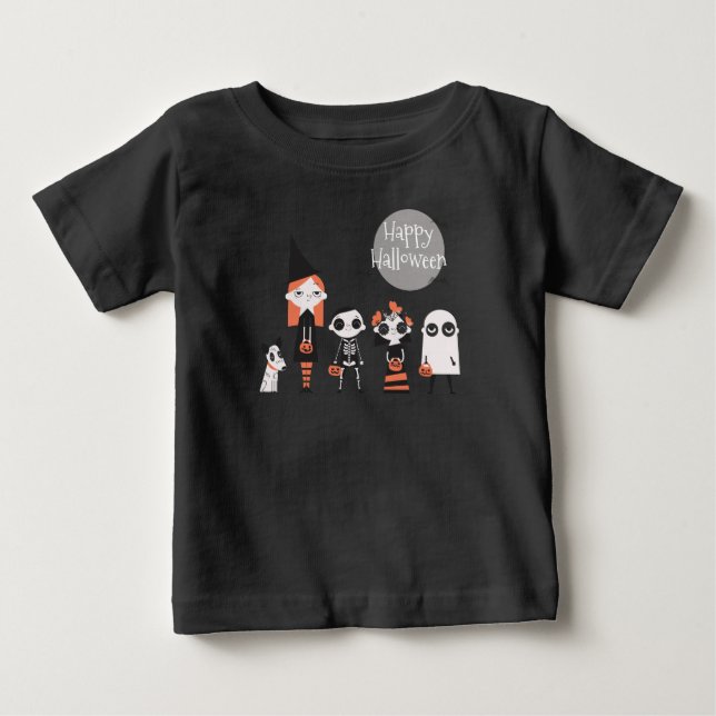 De Bebé Halloween simple pero elegante | Camiseta (Anverso)