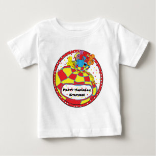 De Bebé Hanukkah Dreidels Camiseta para bebés
