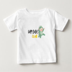 De Bebé "Happy Babies Club", pequeña camiseta