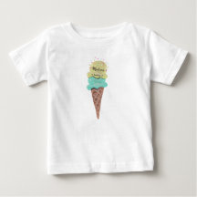Helado | Niña y niño | Camiseta