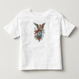 De Bebé Hermosa camiseta cristiana para niños ángel