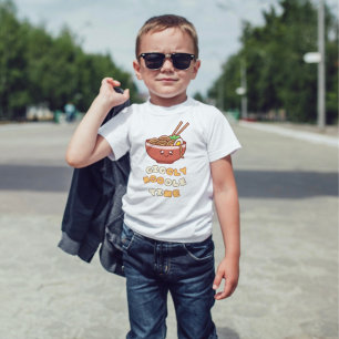 De Bebé Hora del fideo   Camiseta Cute Noodle