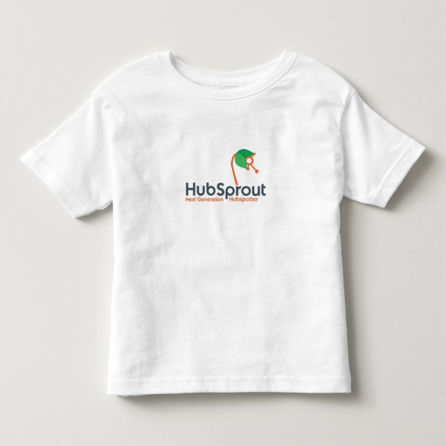 De Bebé HubSprout embroma la camiseta (Anverso)