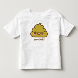 De Bebé ¡i POOPED HOY! Camiseta divertida
