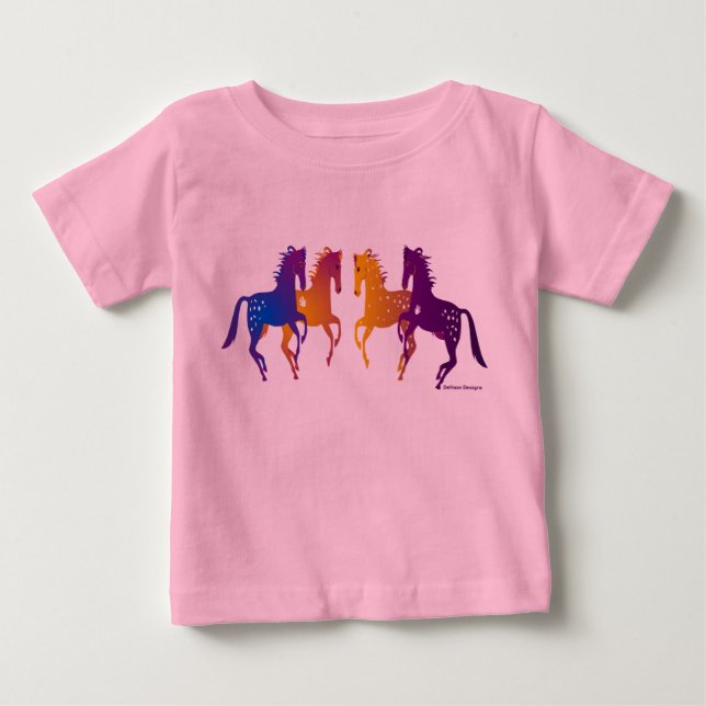 De Bebé India pone camiseta infantil (Anverso)