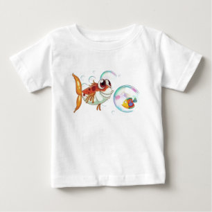 De Bebé joe el pez camiseta