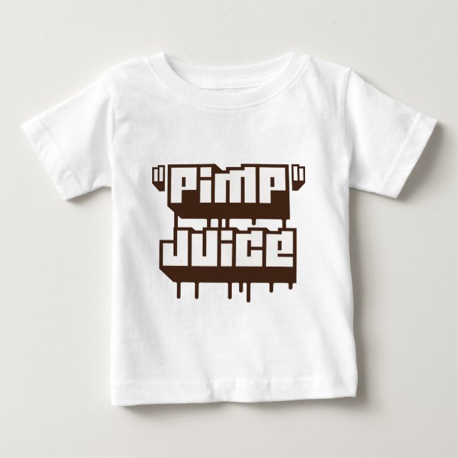 De Bebé Jugo Pimp — Camiseta (Anverso)