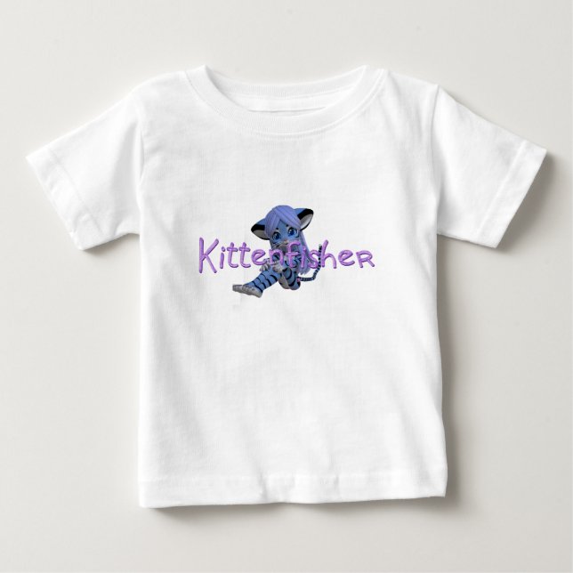 De Bebé Kittenfisher en camiseta (Anverso)