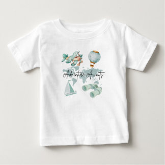 De Bebé ¡La aventura espera! Esta encantadora camiseta par