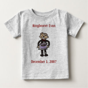 DE BEBÉ LA CAMISETA