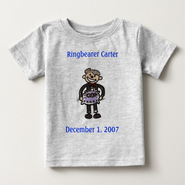 DE BEBÉ LA CAMISETA (Anverso)