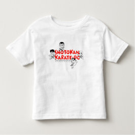 DE BEBÉ LA CAMISETA DEL NIÑO DEL EQUIPO SHOTOKAN