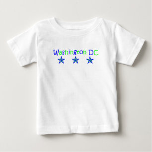De Bebé La camiseta del niño del Washington DC