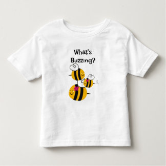 De Bebé La camiseta del niño manosea las abejas que zumban