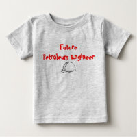 La camiseta del petróleo del niño futuro del