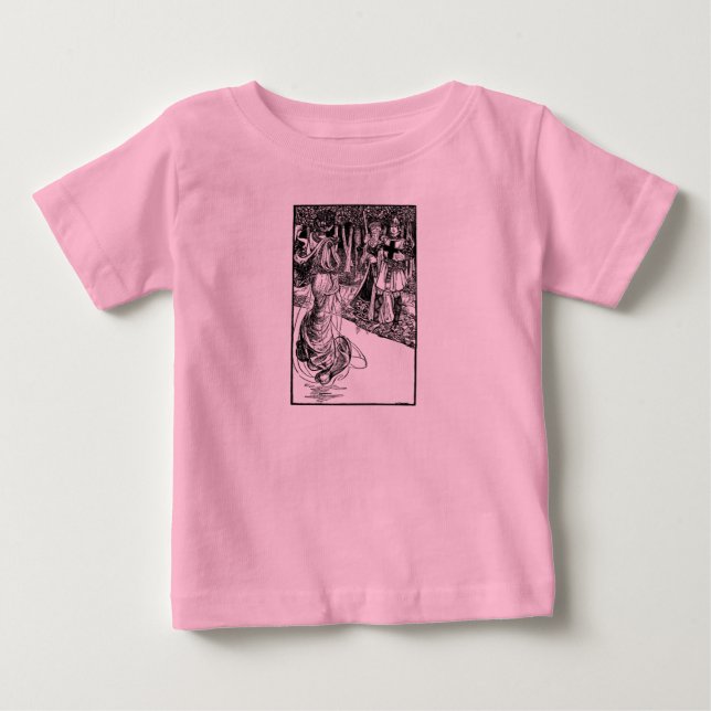 De Bebé La camiseta del Rey Arthur Infant (Anverso)
