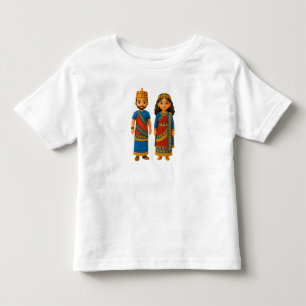 De Bebé La camiseta del rey y la reina