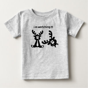 DE BEBÉ LA CAMISETA FUNNY DEER QUE ESTOY VIENDO PARA EL NI
