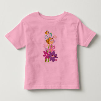 De Bebé La camiseta linda con manosea abejas