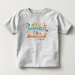 De Bebé La felicidad es la camiseta infantil casera
