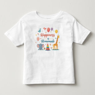 De Bebé La felicidad es la camiseta infantil casera