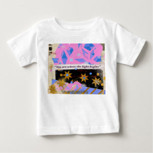 De Bebé La Luz Comienza Dentro – Camiseta para Niños Peque